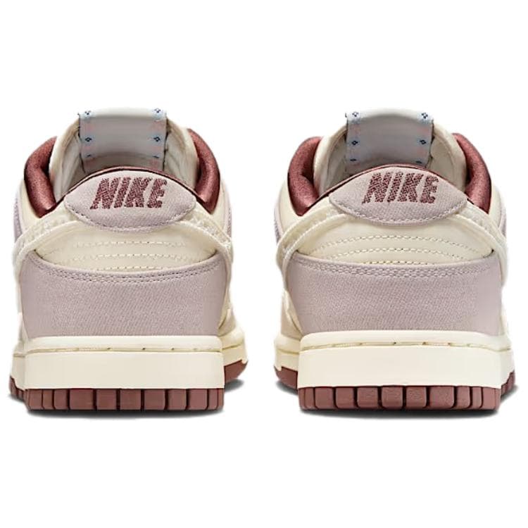 Кроссовки Nike Dunk Устойчивая к истиранию Низкая Скейтборд Обувь Женская Бежевая Коричневая - изображение 5
