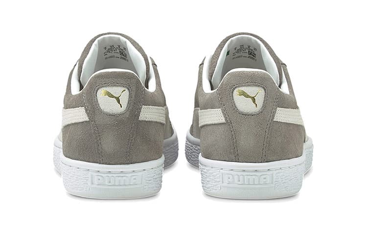 Кроссовки PUMA Suede Classic XXI Grey Khaki White - изображение 4