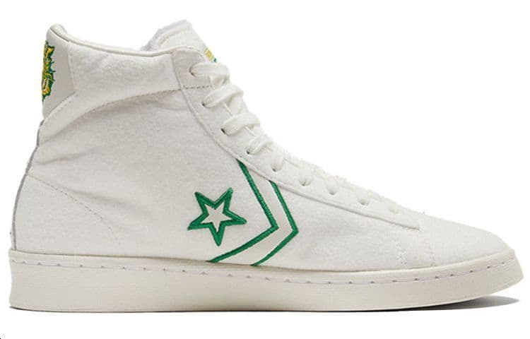 Кроссовки Converse Cons Pro Leather White Green Yellow - изображение 2