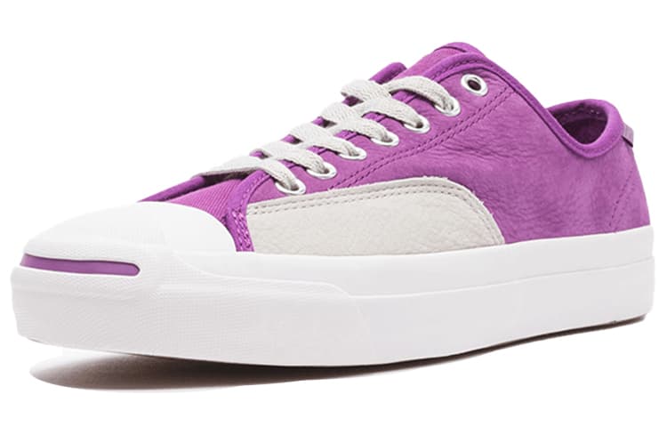 Кроссовки Converse Jack Purcell Pro White Purple - изображение 3