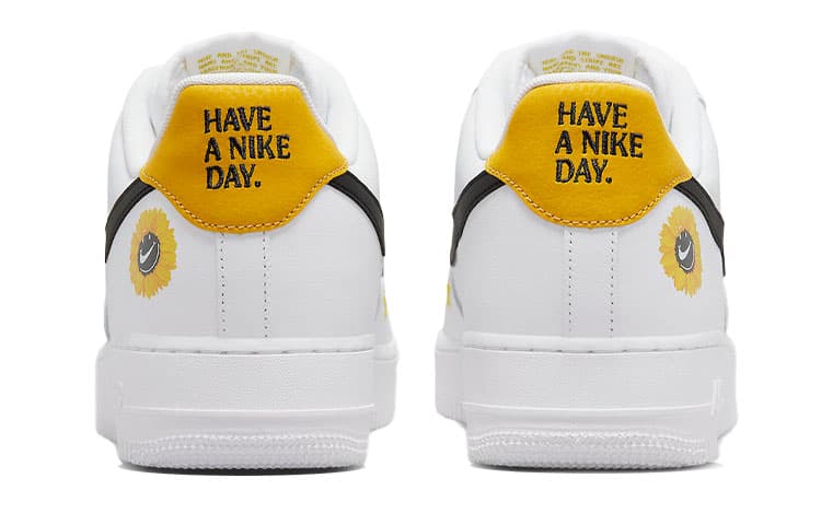 Кроссовки Nike Air Force 1 Low LV8 2 White Yellow — фото 5