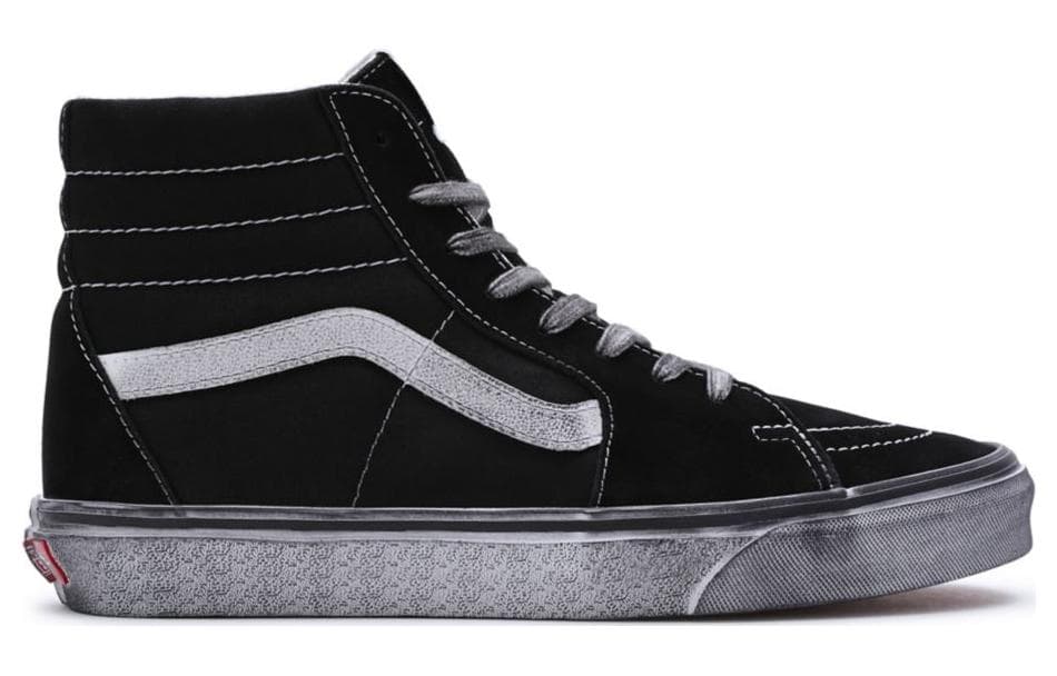 Кроссовки Vans SK8 Холст Искусственная замша Повседневные Устойчивые к истиранию Высокие Кроссовки для скейтбординга Унисекс - изображение 2