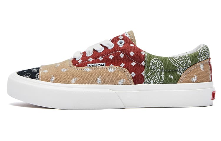Кроссовки Vision Street Wear Low Top Patchwork Sneakers - изображение 1