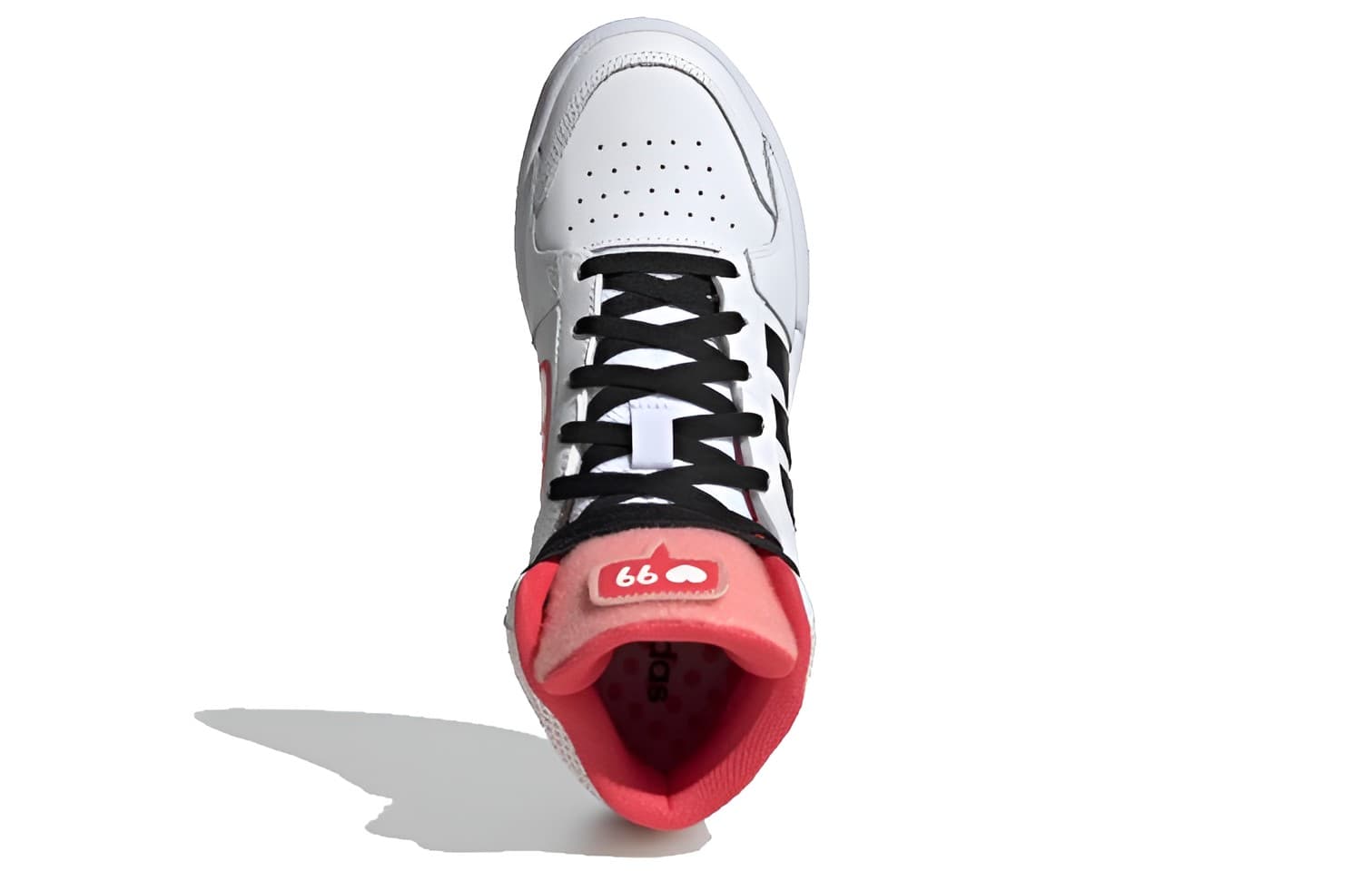 Кроссовки adidas neo Entrap Mid White Black Pink - изображение 5