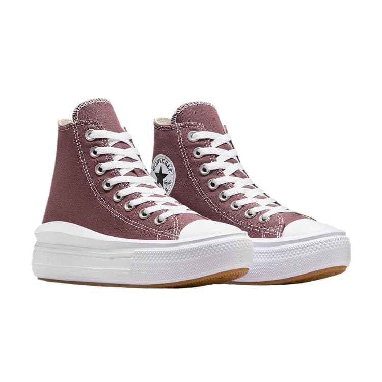 Кроссовки Converse All Star Move Удобный Противоскользящий Хай-топы Повседневная обувь для скейтборда Женский Коричневый - изображение 3