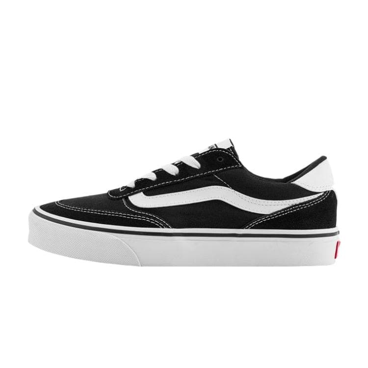 Кроссовки Vans Brooklyn LS Устойчивая к истиранию низкая скейтбордическая обувь для женщин черная - изображение 1