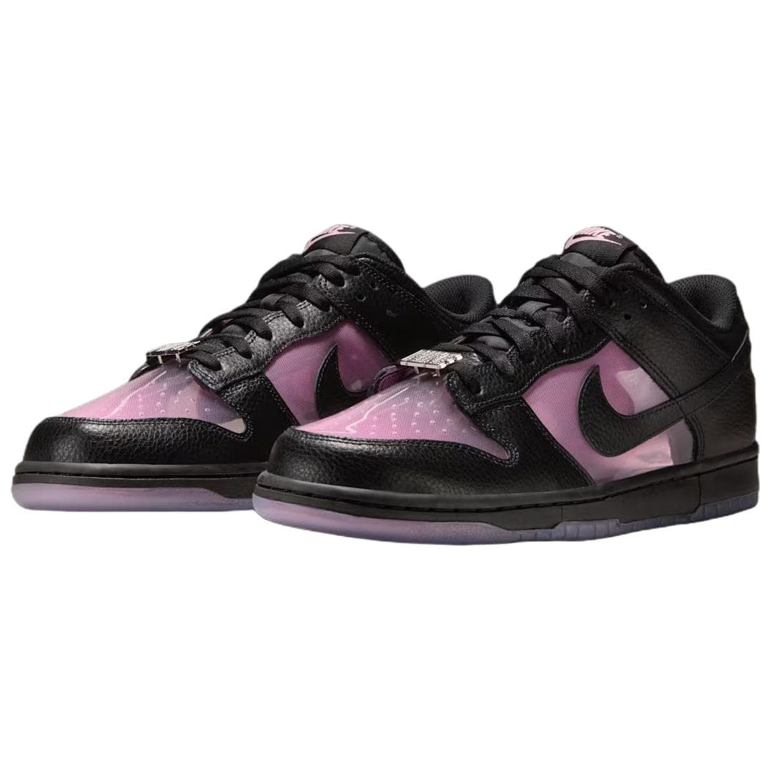 Кроссовки Nike Dunk Low Top Скейтборд Кроссовки Мужские Черные Фиолетовые - изображение 3