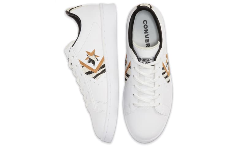 Кроссовки Converse Sunblocked Pro Leather White Black - изображение 4