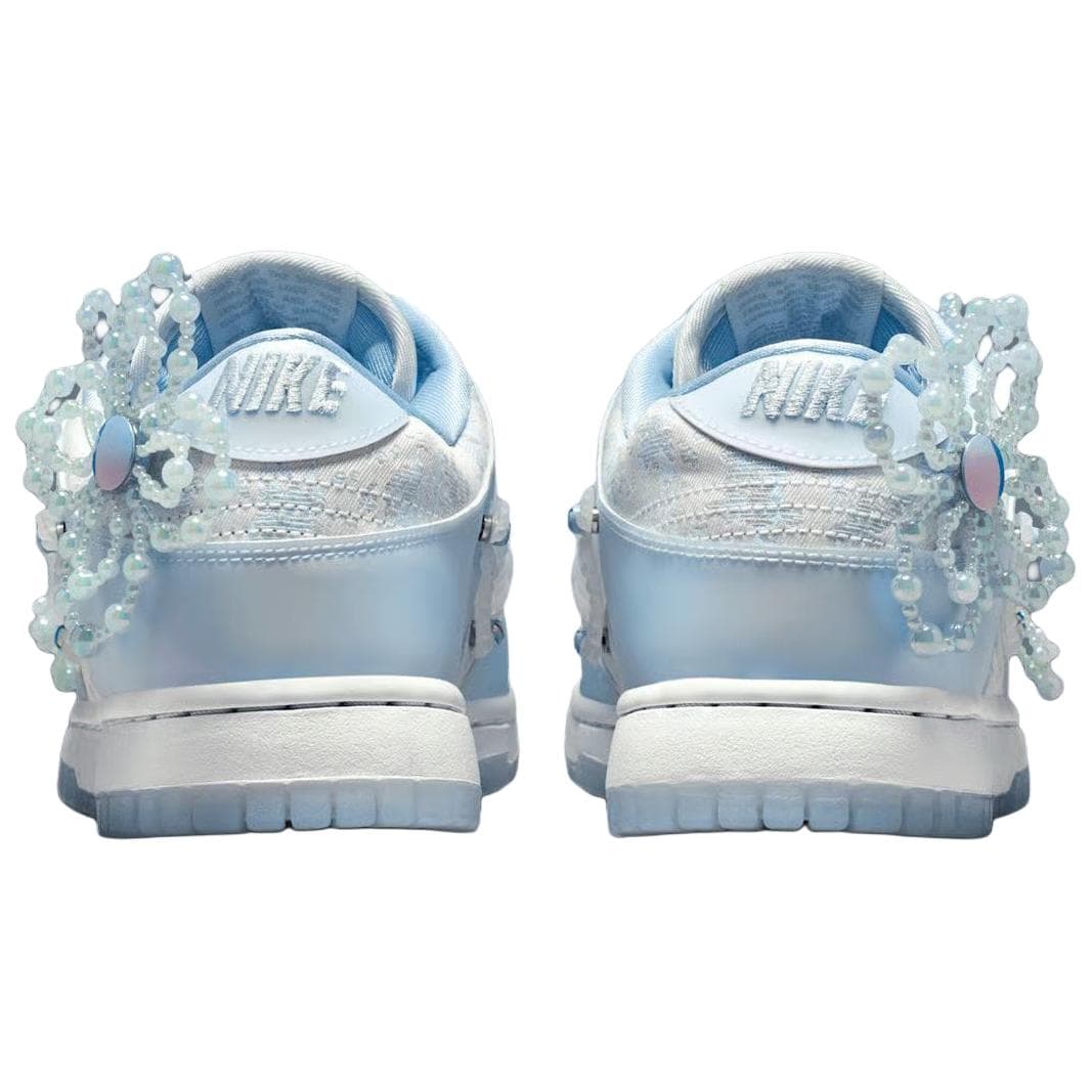 Кроссовки Nike X SUSAN FANG Dunk Синтетическая кожа Скейтборд Кроссовки Женские Светло-синие - изображение 5