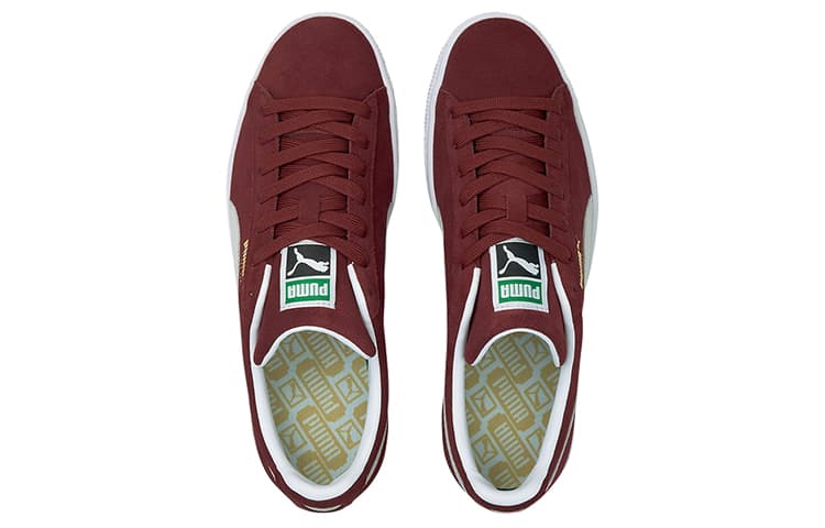 Кроссовки PUMA Suede Classic XXI Burgundy White - изображение 3