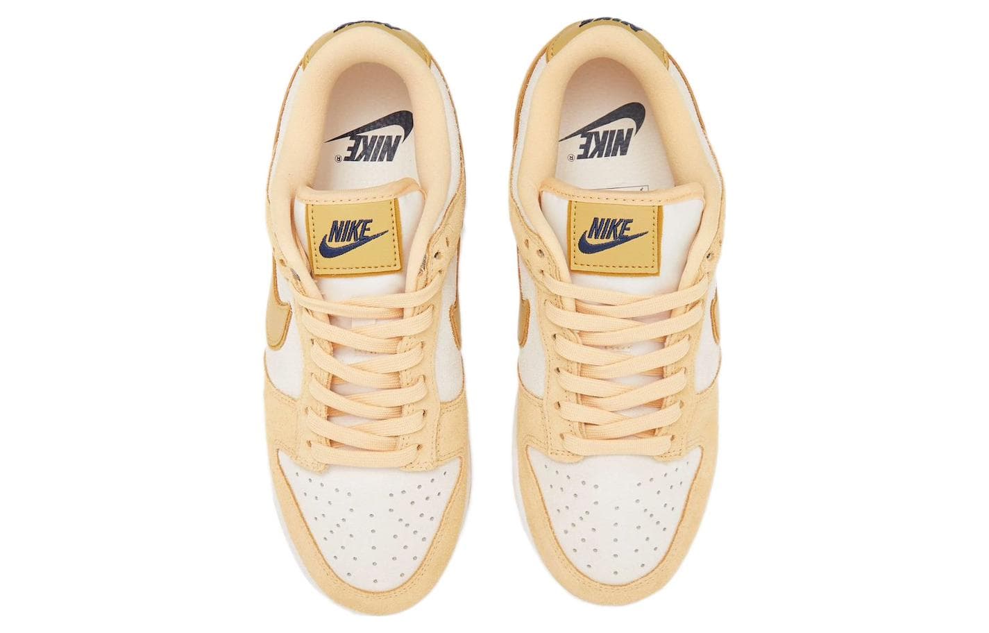 Кроссовки Nike Dunk Low "Gold Suede" — фото 3