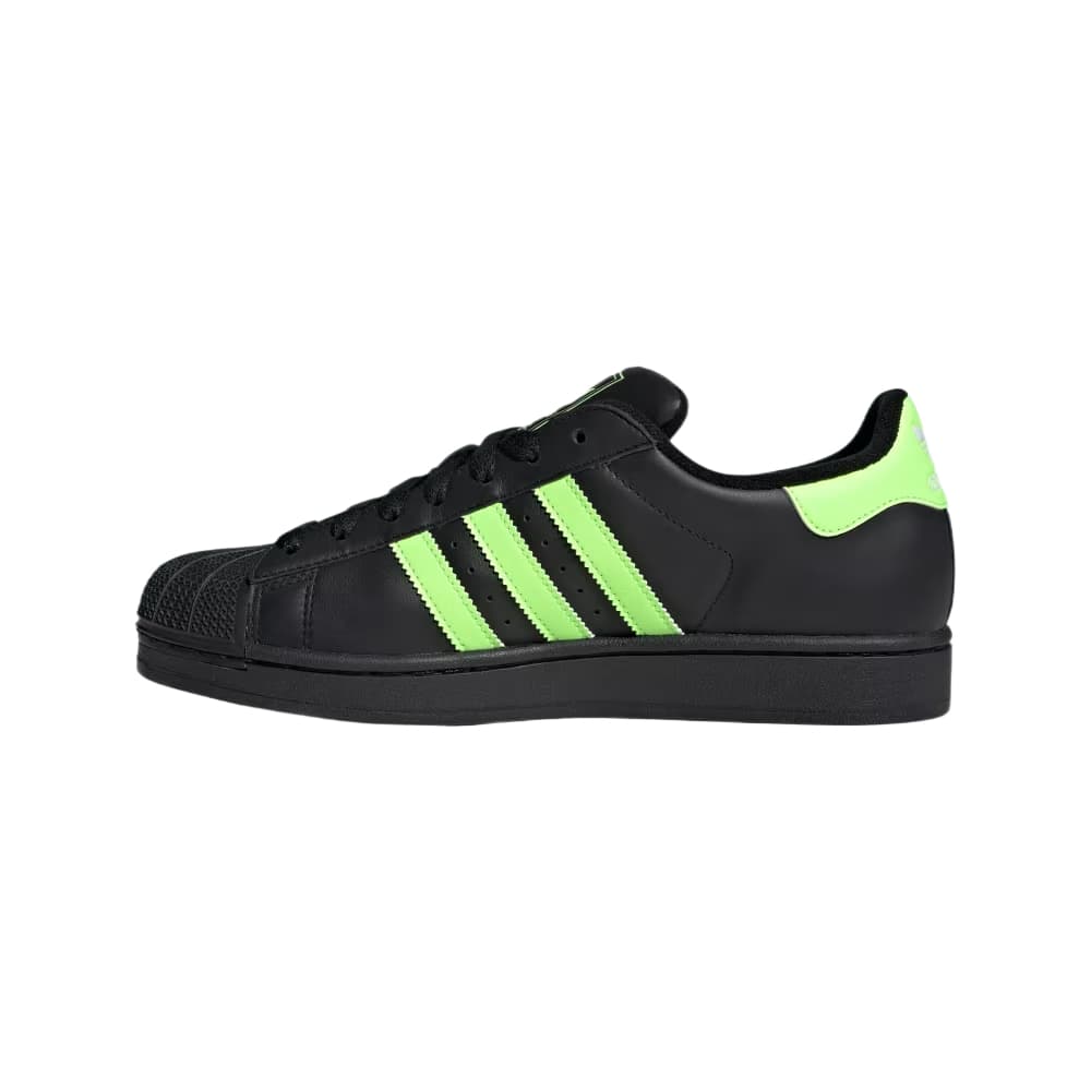 Кроссовки Adidas Originals Superstar 2 Low Топ Скейтборд Обувь Мужской Черно-зеленый - изображение 2