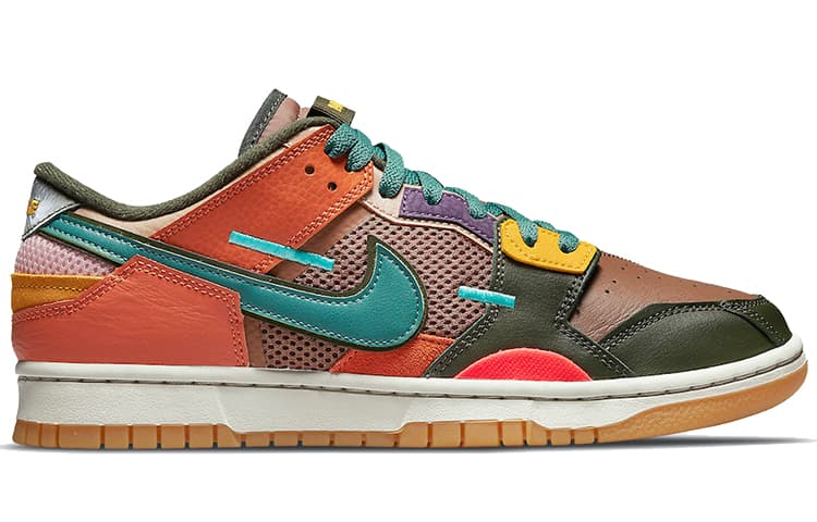 Кроссовки Nike Dunk Low Scrap Colorful — фото 2