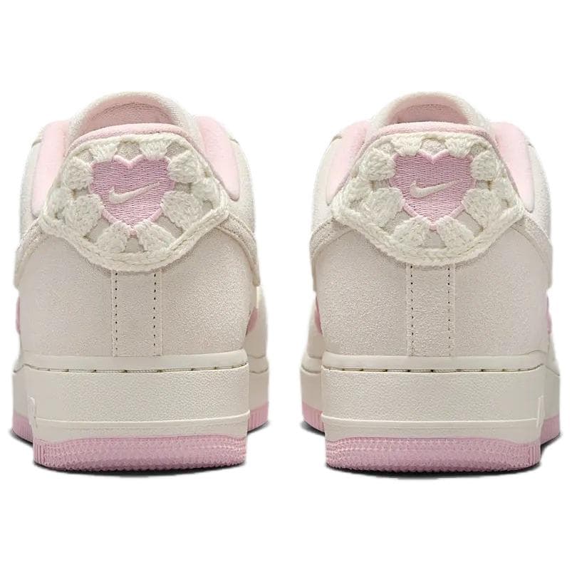 Кроссовки Nike Air Force 1 Замша Low Топ Скейтборд Обувь Women's White - изображение 5