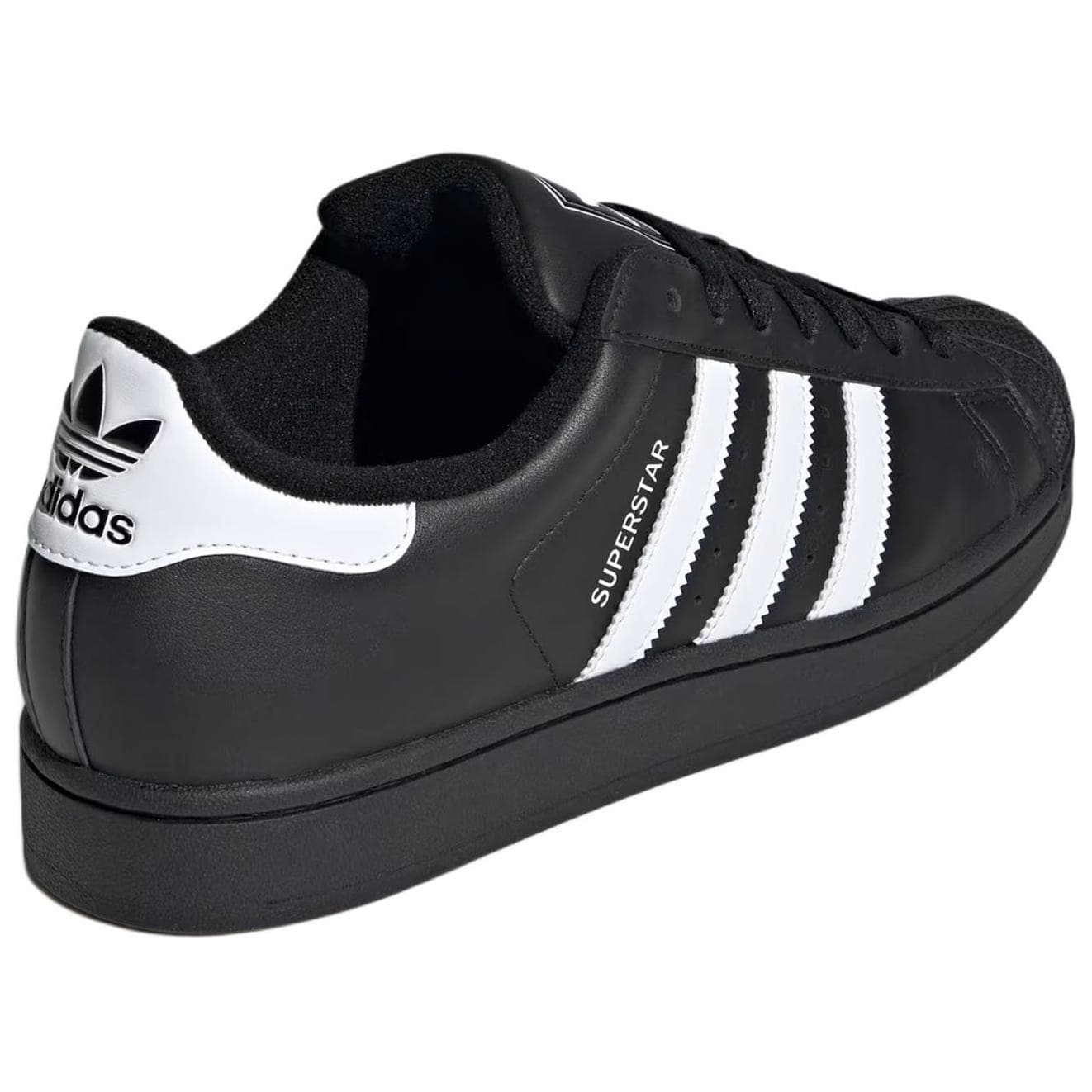 Кроссовки Adidas Originals SUPERSTAR 2 Low Топ Скейтборд Обувь Унисекс Черный белый - изображение 4