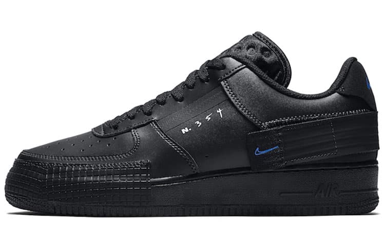 Кроссовки Nike Air Force 1 Low Type "Triple Black"