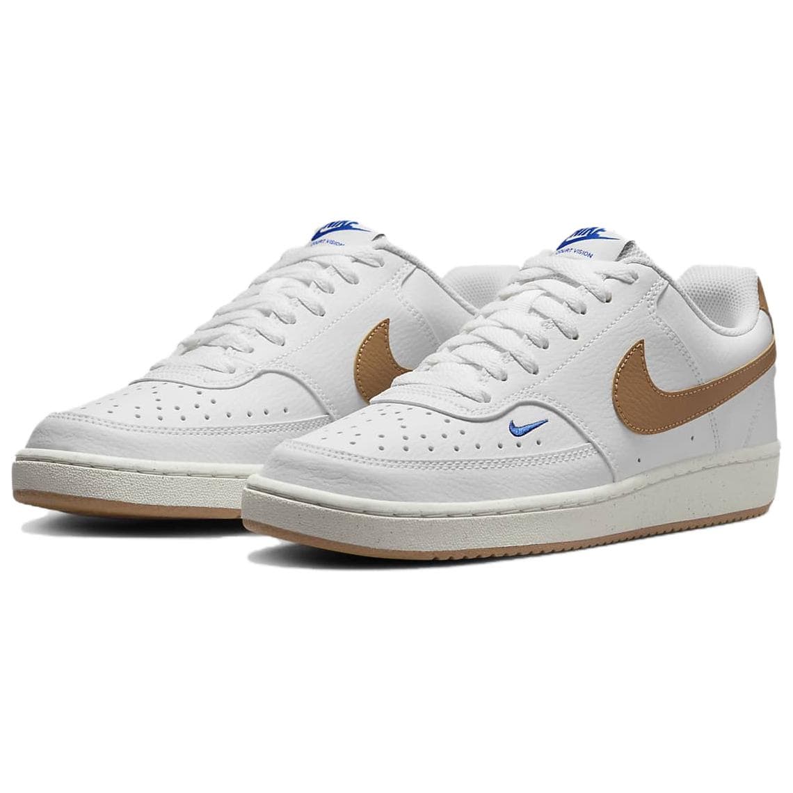 Кроссовки Nike Court Vision Low White Brown - изображение 3