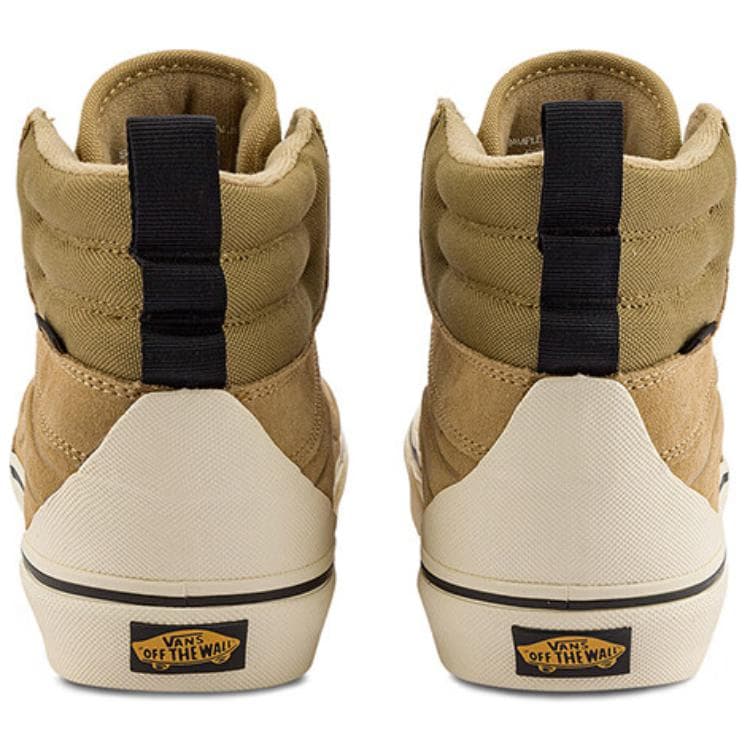 Кроссовки Vans Ashwood Hi Устойчивые к истиранию высокие кроссовки для скейтбординга Мужские Хаки - изображение 4