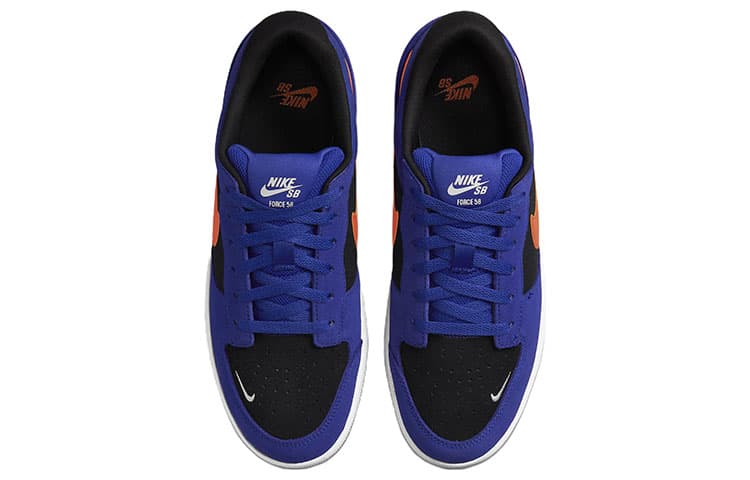 Кроссовки Nike SB Force 58 Blue Orange - изображение 4