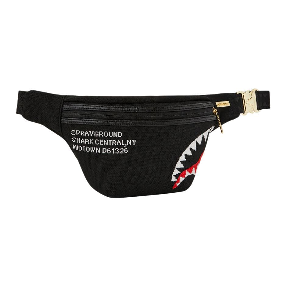Поясная сумка SPRAYGROUND Искусственная кожа Поясная сумка (бандана) Унисекс Черный - изображение 1