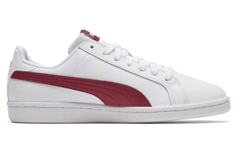 Кроссовки PUMA Smash Leather Red White - изображение 2