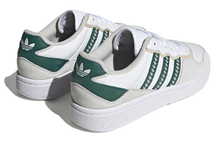 Кроссовки adidas Courtic Grey Green White - изображение 4
