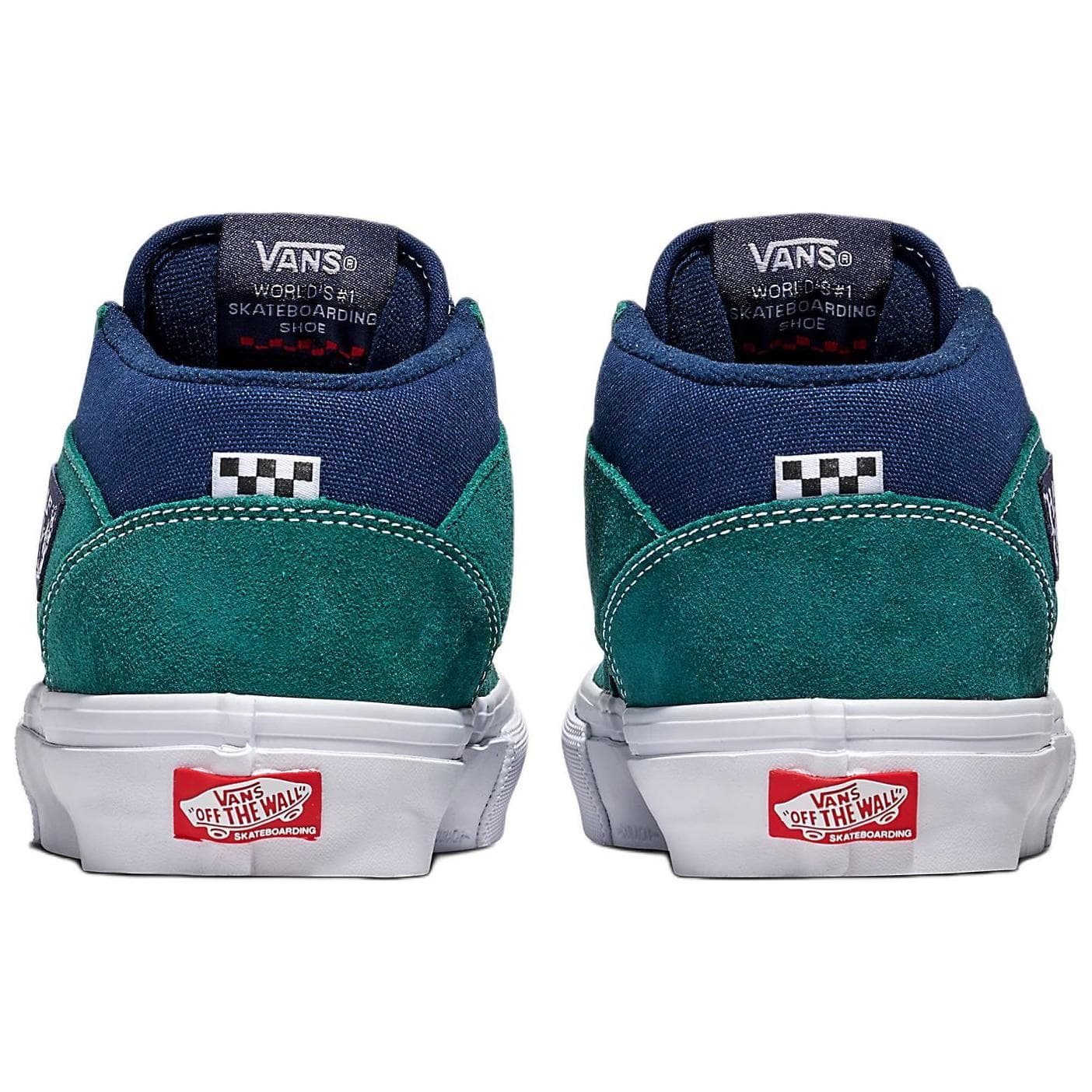 Кроссовки Vans Half Cab Low Топ Скейтборд Обувь Унисекс Зеленый синий - изображение 3