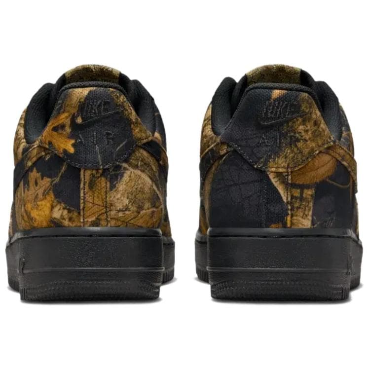 Кроссовки Nike Air Force 1 Ткань Амортизация Скейтборд Обувь Мужская Черная Коричневая - изображение 5