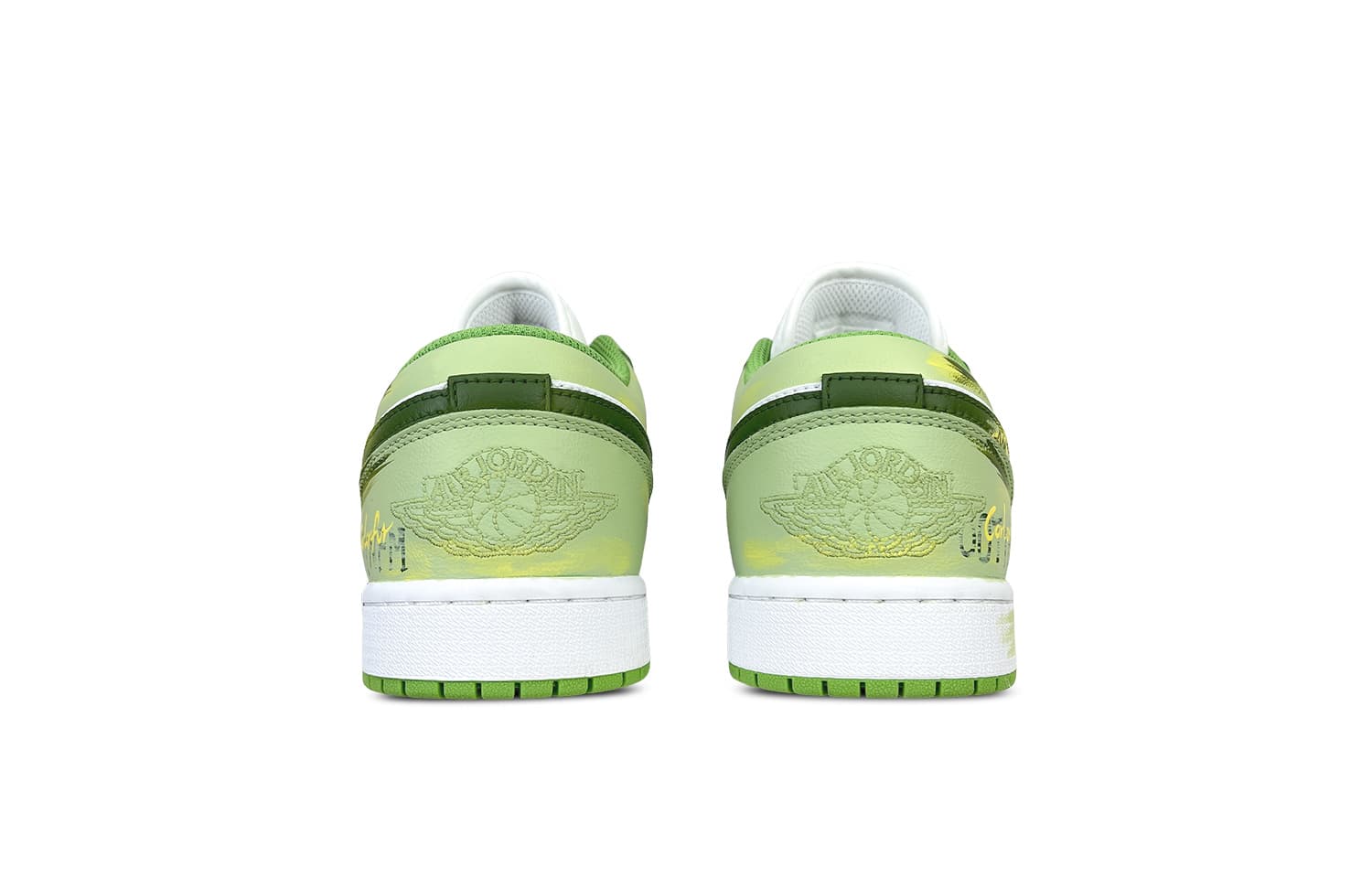 Кроссовки Jordan Air Jordan 1 Low Custom Green - изображение 5