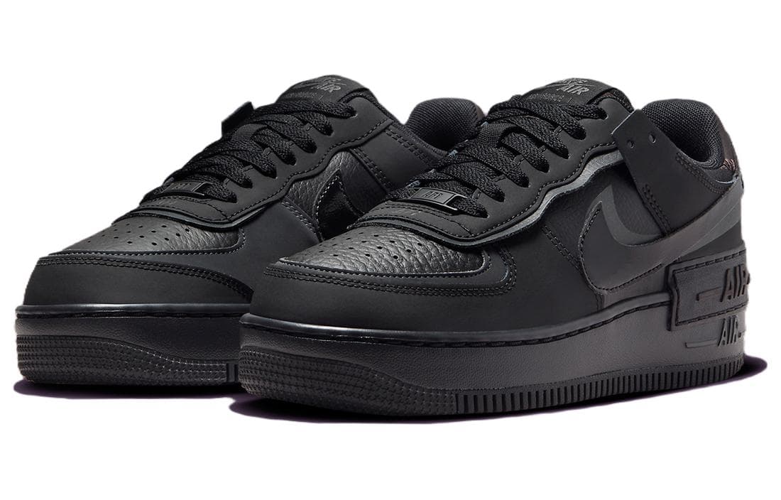 Кроссовки Nike Air Force 1 Shadow "Triple Black" — фото 3