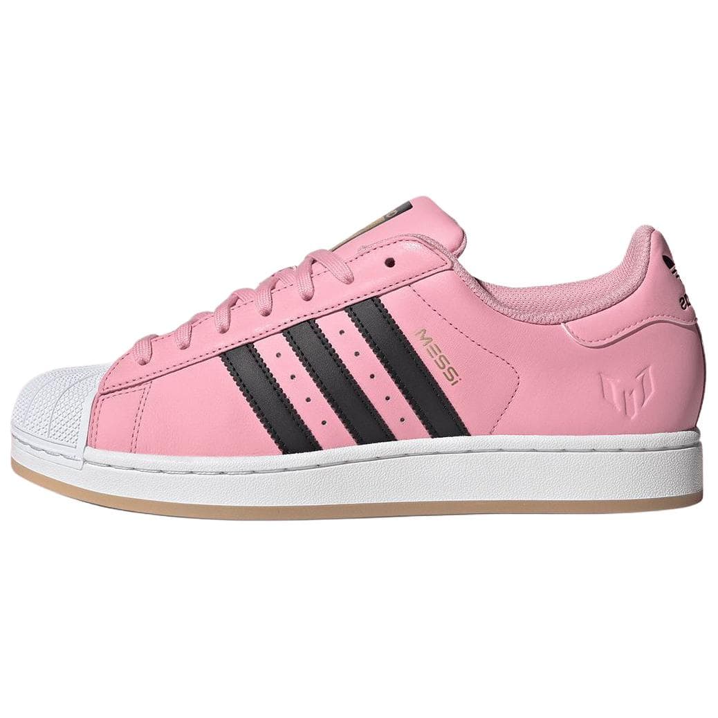 Кроссовки Лионель Месси X adidas originals Superstar Устойчивые к истиранию Низкие Кроссовки для скейтбординга Мужские - изображение 1