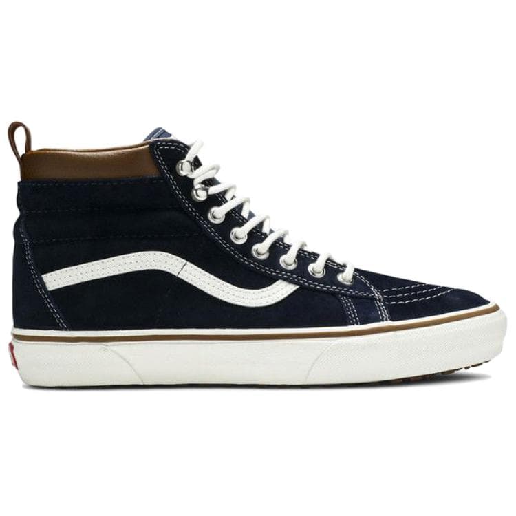 Кроссовки Vans SK8 HI Устойчивая к истиранию Высокая Скейтборд Обувь Мужская Синяя - изображение 2