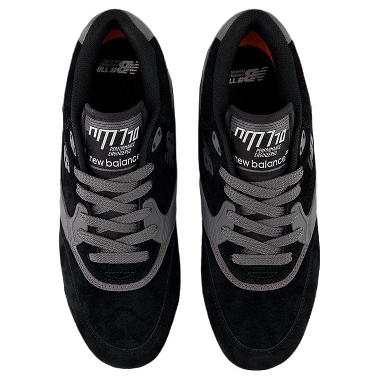 Кроссовки New Balance NB Numeric 770 Скейтборд Кроссовки Мужские Черные Серые - изображение 4