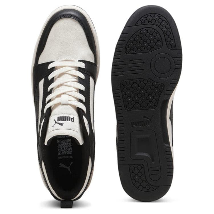 Кроссовки PUMA Rebound V6 Low Black White - изображение 5