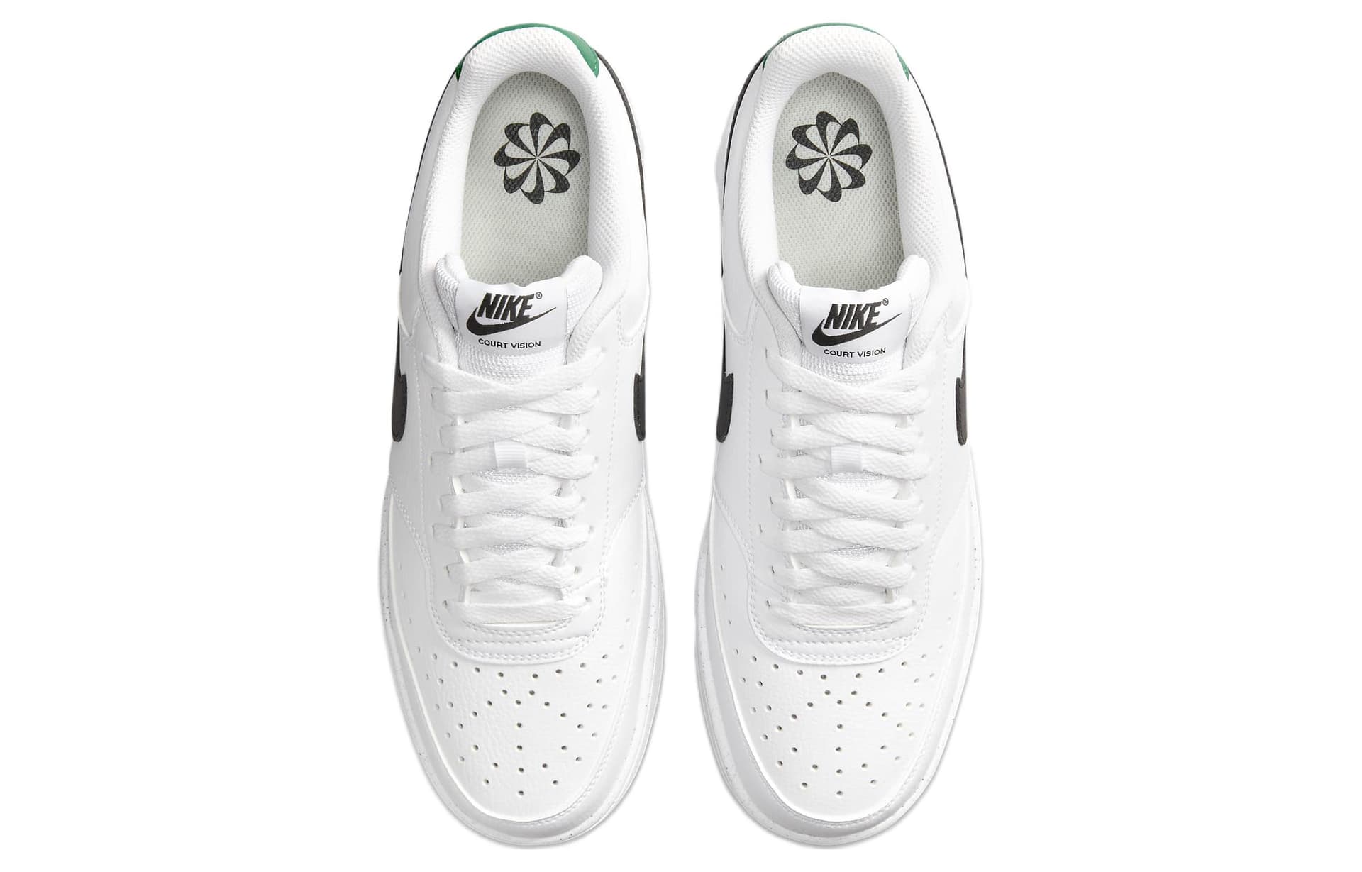 Кроссовки Nike Court Vision 1 Low White Green - изображение 4