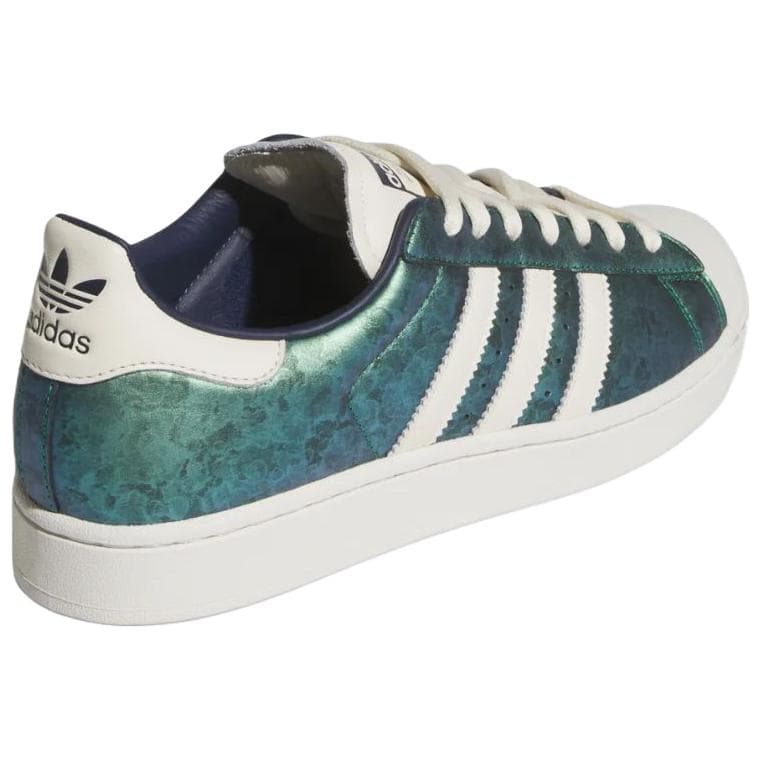 Кроссовки Adidas Originals x ANTHONY EDWARDS SUPERSTAR Скейтборд Обувь Унисекс Зеленый Белый - изображение 4