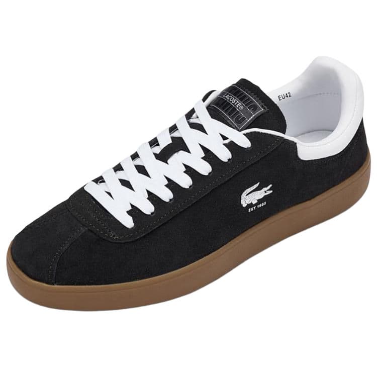 Кроссовки LACOSTE BASESHOT Низкие кроссовки для скейтбординга Мужские Черные - изображение 2