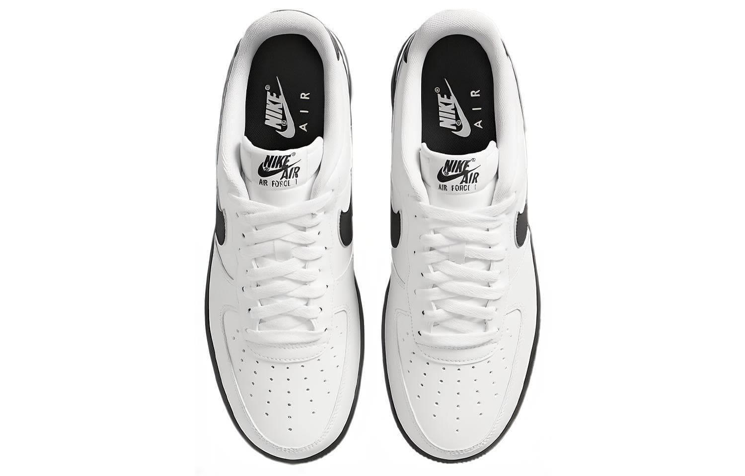 Кроссовки Nike Air Force 1 Low White Black — фото 4