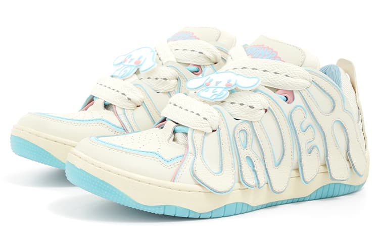 Кроссовки Sanrio Cinnamoroll x Old Order Skater 001 White Blue - изображение 2