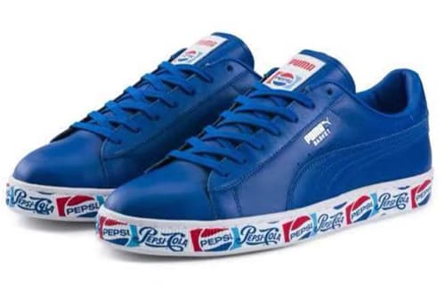 Кроссовки PEPSI x PUMA Basket Logo - изображение 3