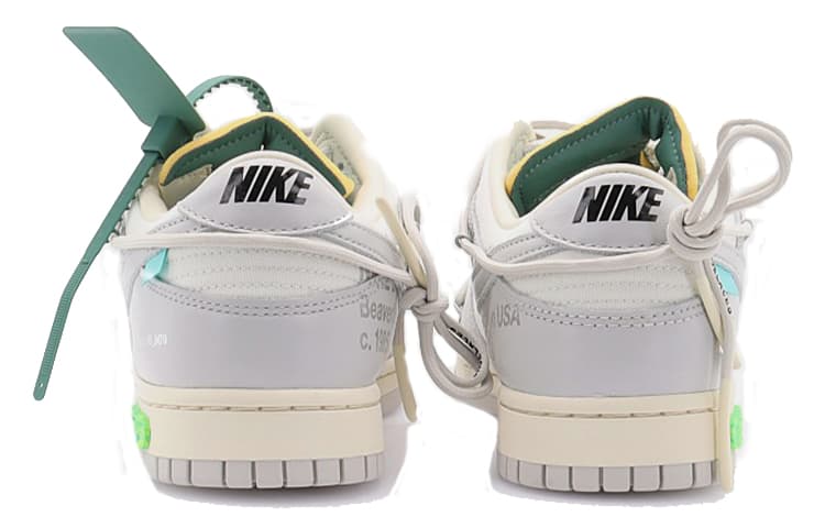 Кроссовки OFF-WHITE x Nike Dunk Low "The 50" NO.42 — фото 5
