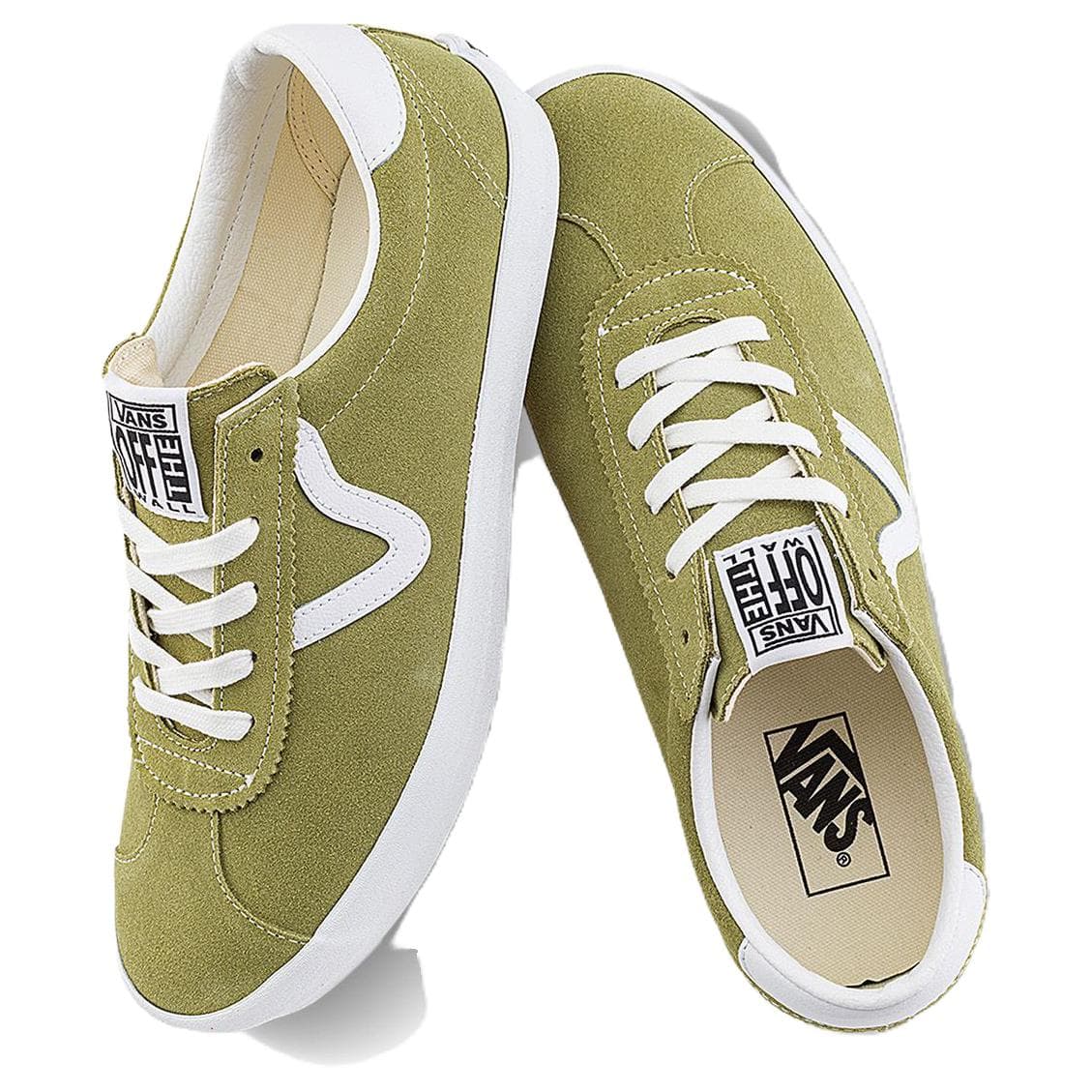 Кроссовки Vans Sport Green White - изображение 3