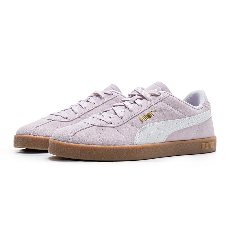 Кроссовки PUMA Club 2 Low Скейтборд Кроссовки Женские Светло-фиолетовые - изображение 3