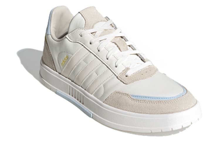 Кроссовки adidas neo Courtmaster White Brown - изображение 2