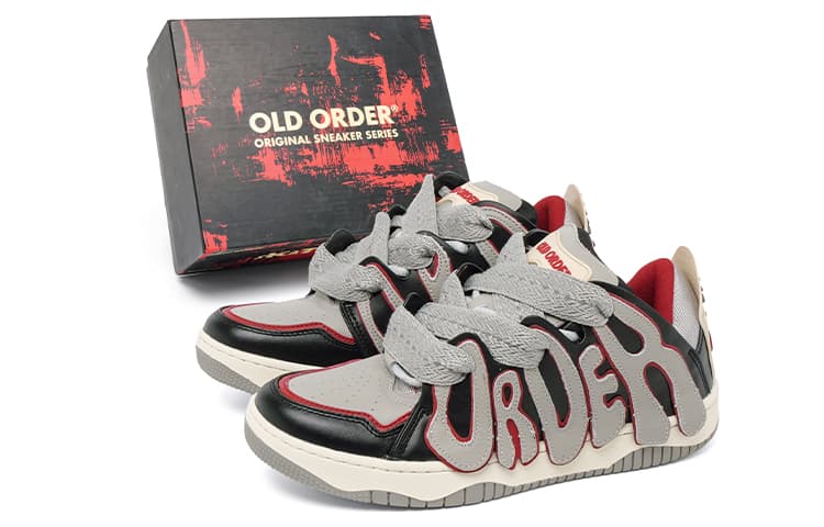 Кроссовки OLD ORDER Skater 001 Black Cement - изображение 5