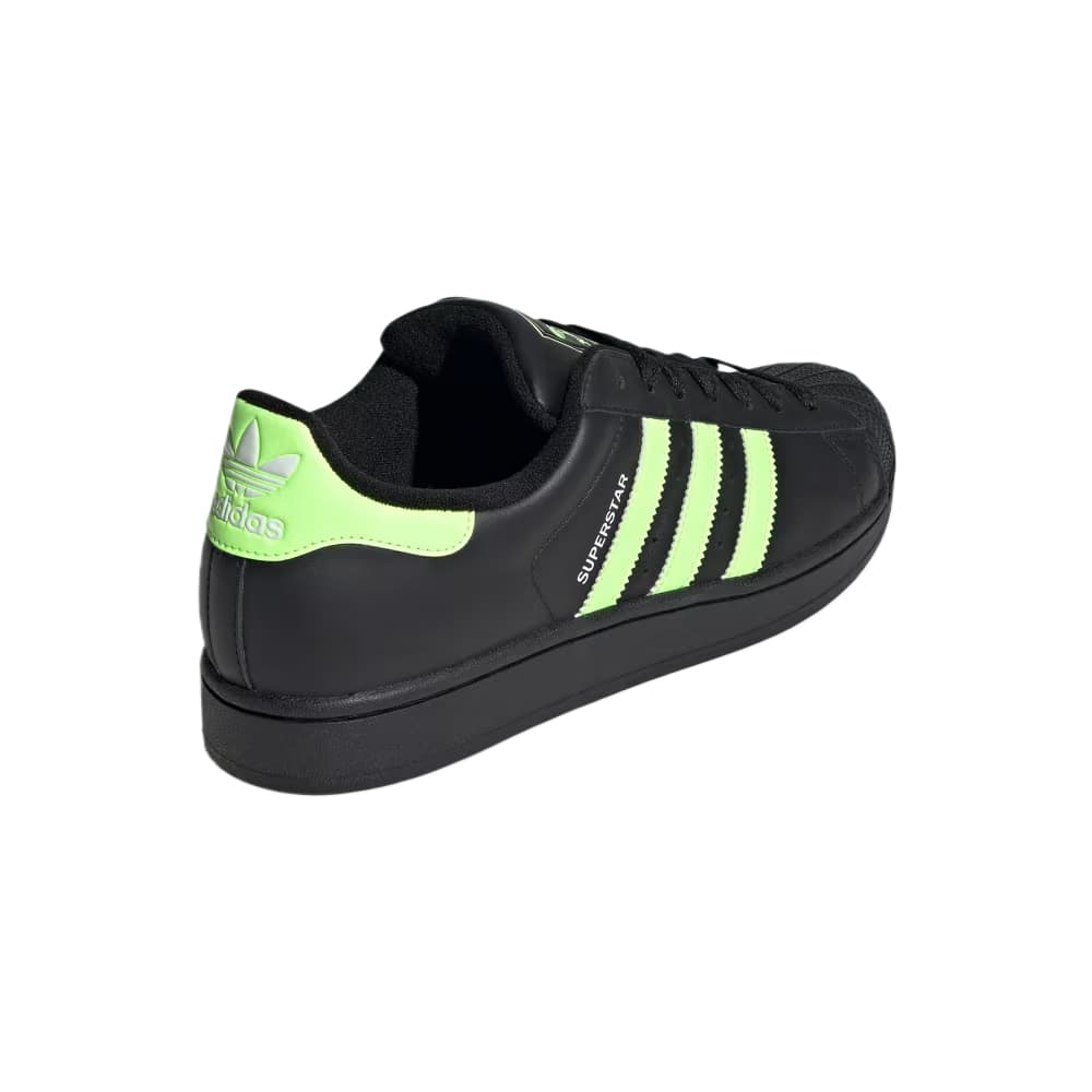 Кроссовки Adidas Originals Superstar 2 Low Топ Скейтборд Обувь Мужской Черно-зеленый - изображение 6