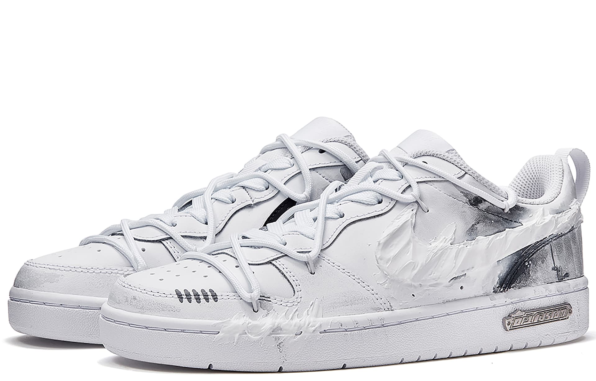Кроссовки Nike Court Borough Low Grey Blue - изображение 4