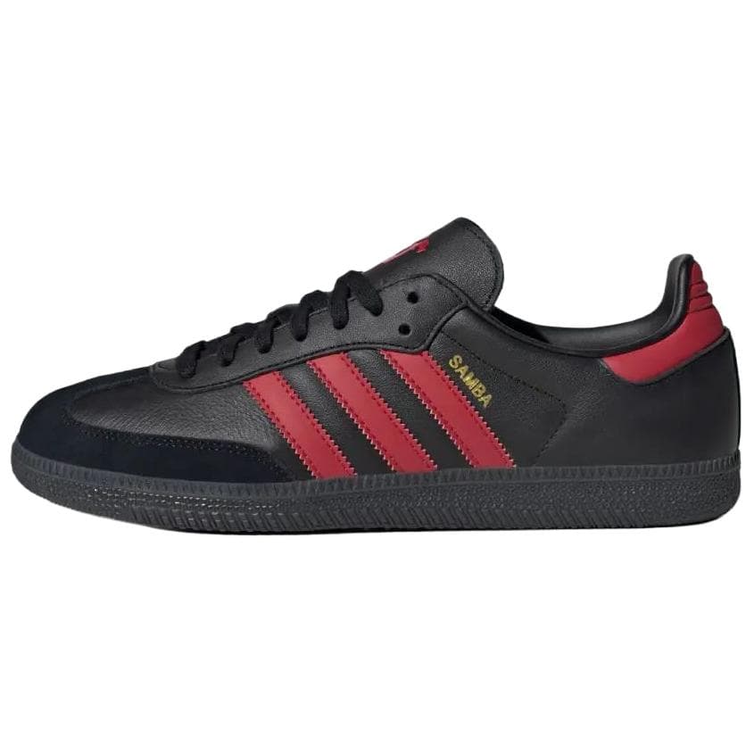 Кроссовки Adidas Originals x Manchester United Samba Устойчивые к истиранию низкие кроссовки для скейтбординга унисекс - изображение 1