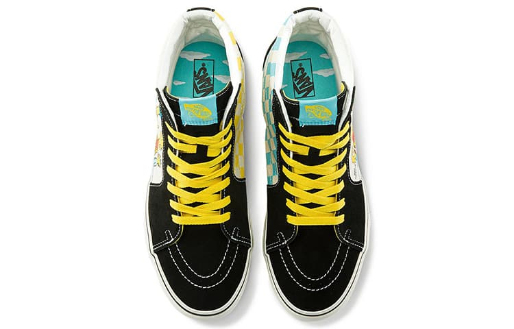 Кроссовки Vans SK8 High The Simpsons Black White - изображение 3