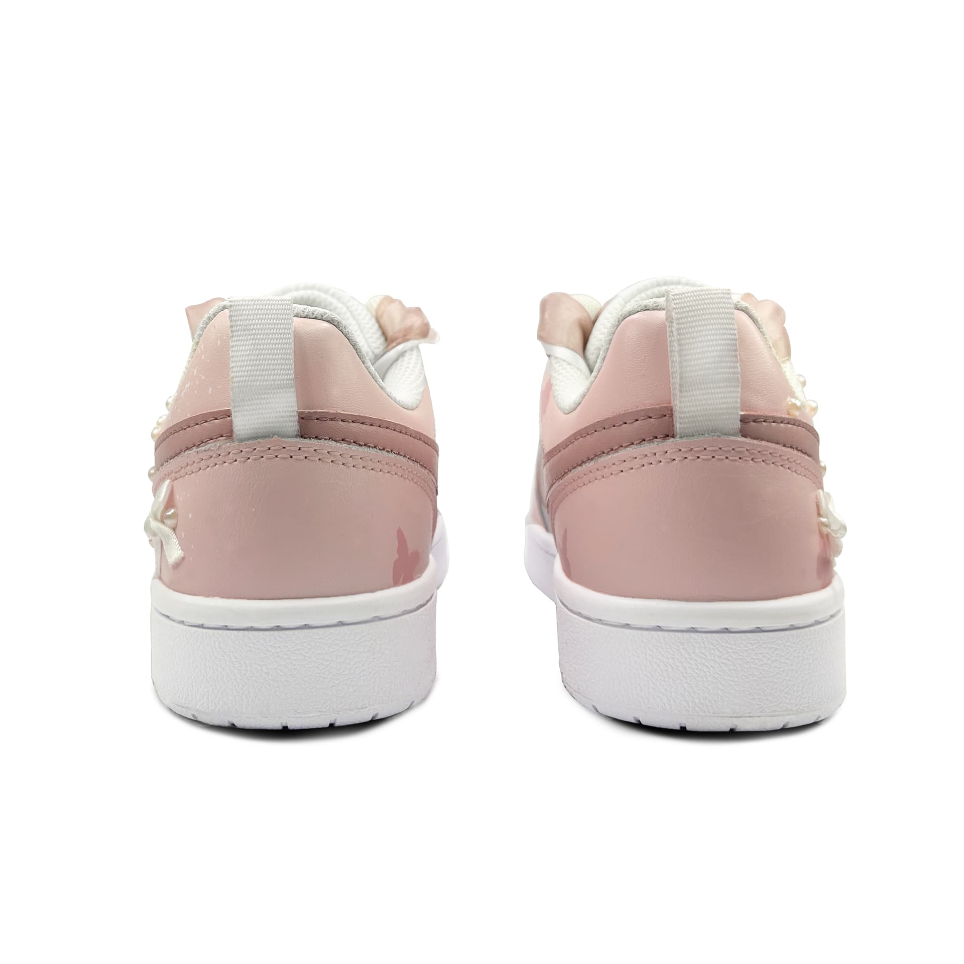 Кроссовки Nike Court Borough Low GS Pink White - изображение 4